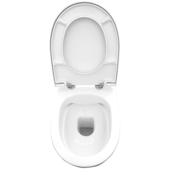 Miska WC z deską bezkołnierzowa